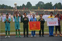 Giải bóng đá phong trào toàn quân năm 2018: Quân khu 1 lên ngôi vô địch kịch tính